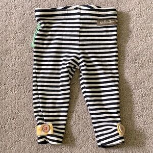 MATILDA JANE x Joanna Gaines striped duckling leggings, 3-6M.